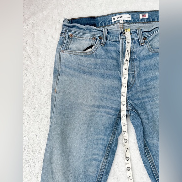 RE/DONE Originals High Rise Slim Leg Jeans - Picture 7 of 9